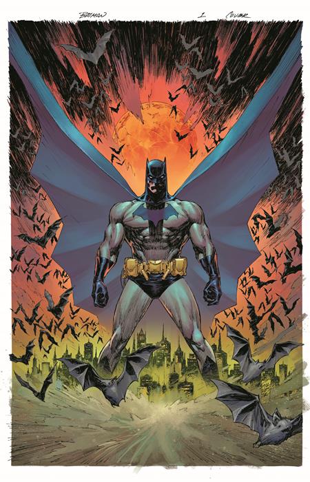 Batman #1 Cover N Blind As A Bat - Variante de bolsa sorpresa - Preventa - Lanzamiento: 3/9/25