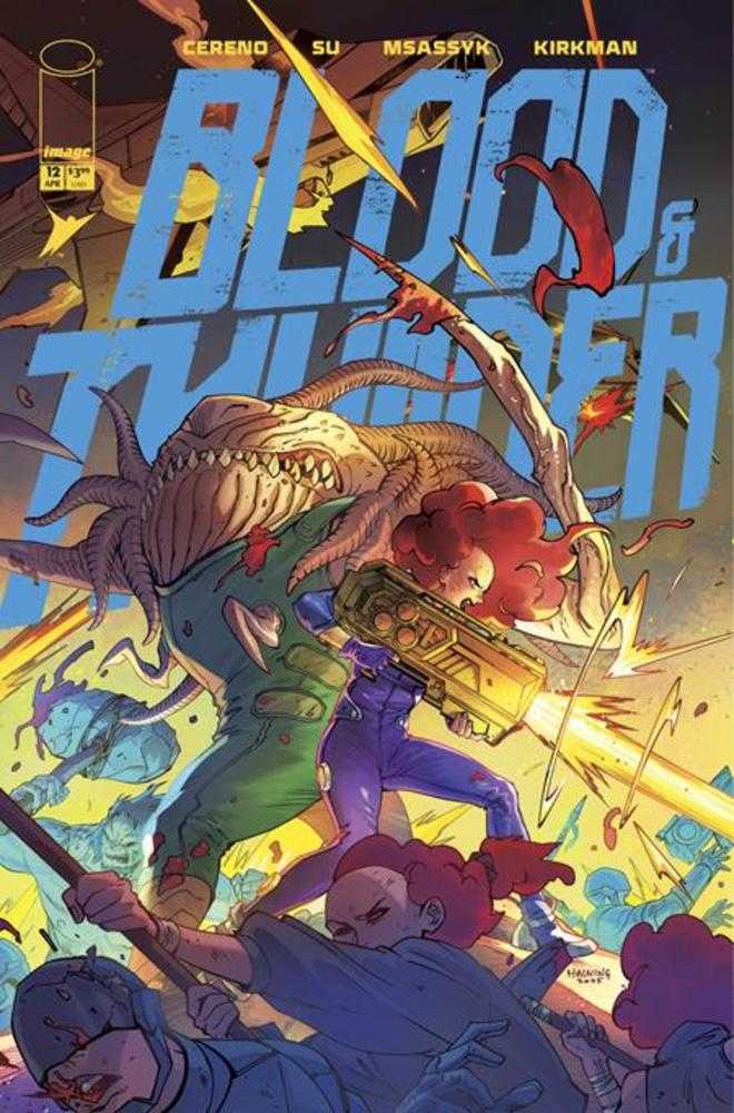 Blood & Thunder #12 Cover C 1 in 10 Haining Variant (Mature)