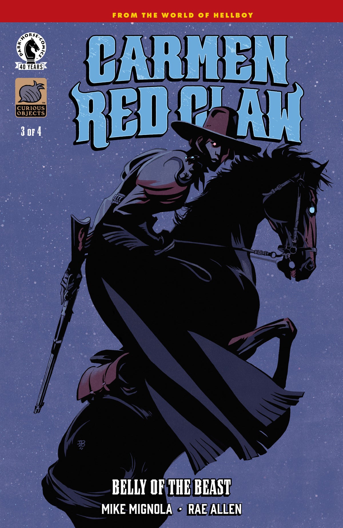 Carmen Red Claw: Belly Of The Beast #3 (Cover B) (Tonci Zonjic)