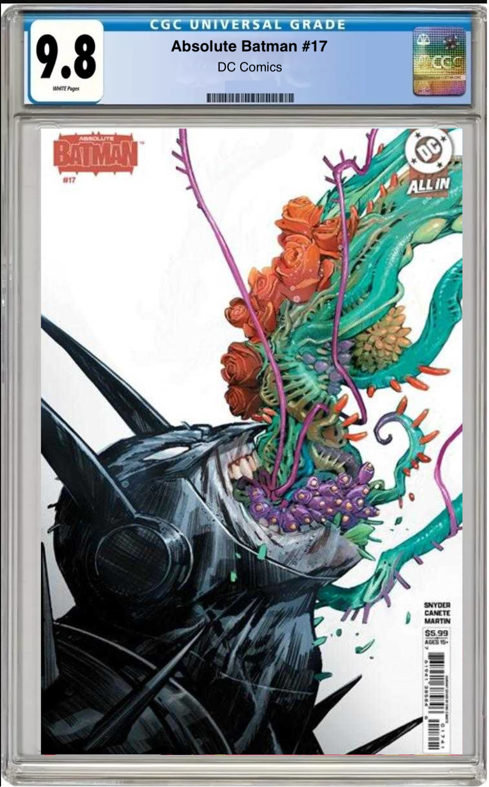 Absolute Batman #17 – CGC Graded 9.8 Cover D