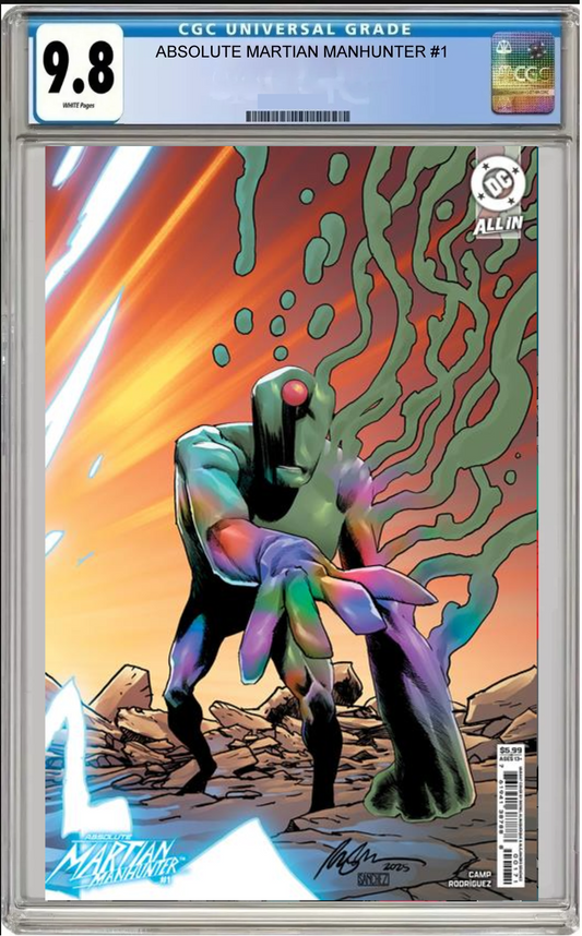 Absolute Martian Manhunter #1 – CGC Graded 9.8 (Rafael Albuquerque Cover)