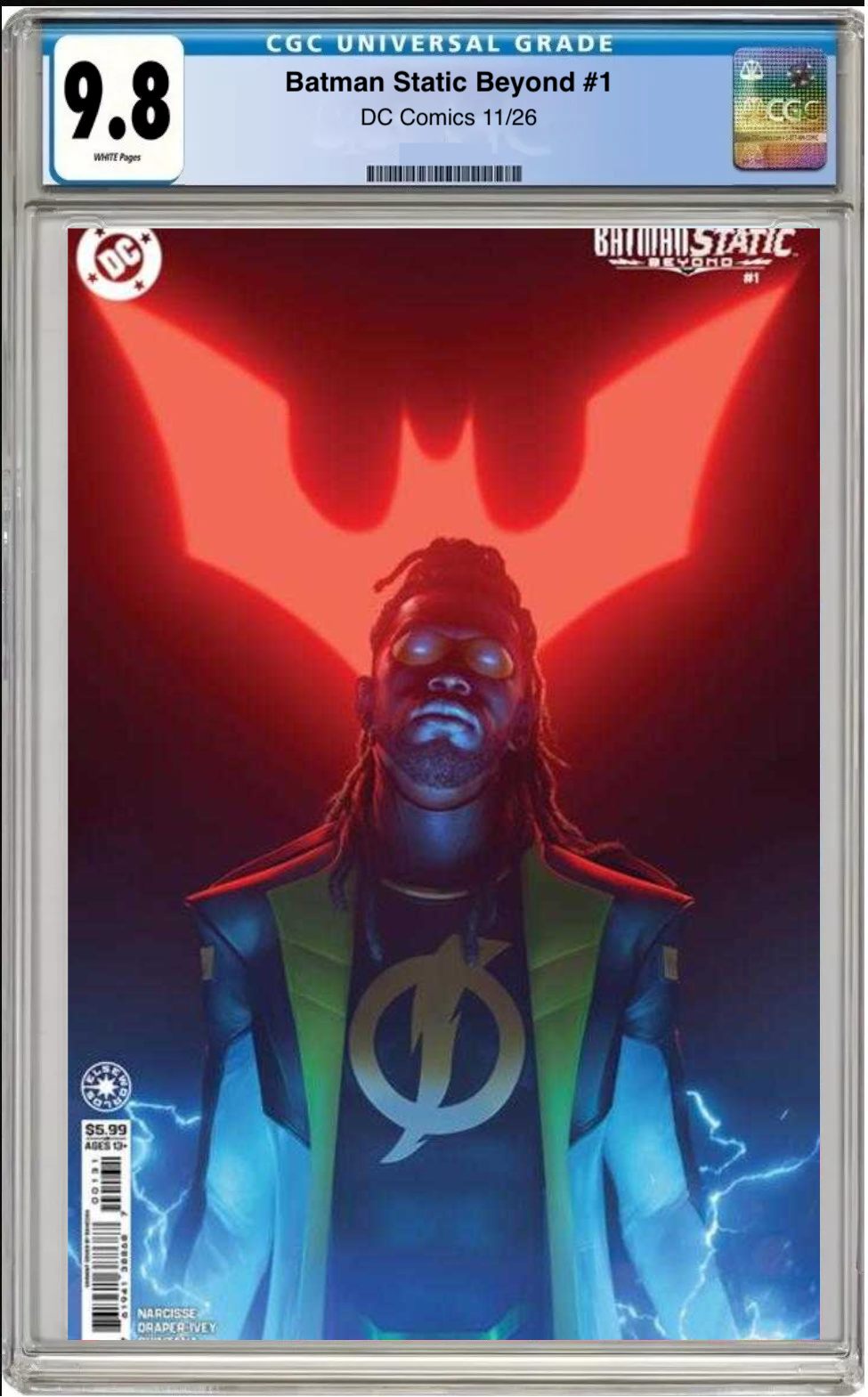 Comic book cover of Beyond #1 Cover C with CGC grading label.